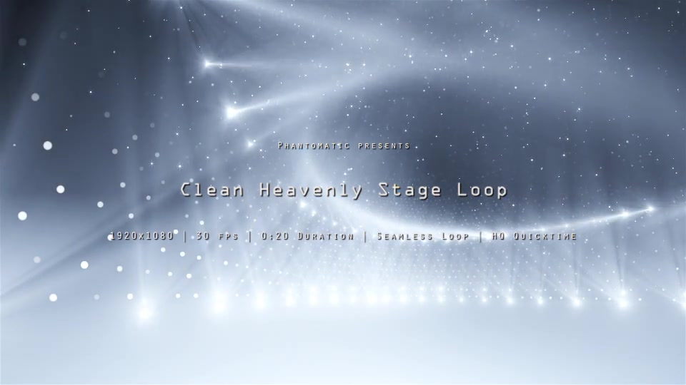 Clean Heavenly Stage 4 Videohive 16983120 Motion Graphics Image 3