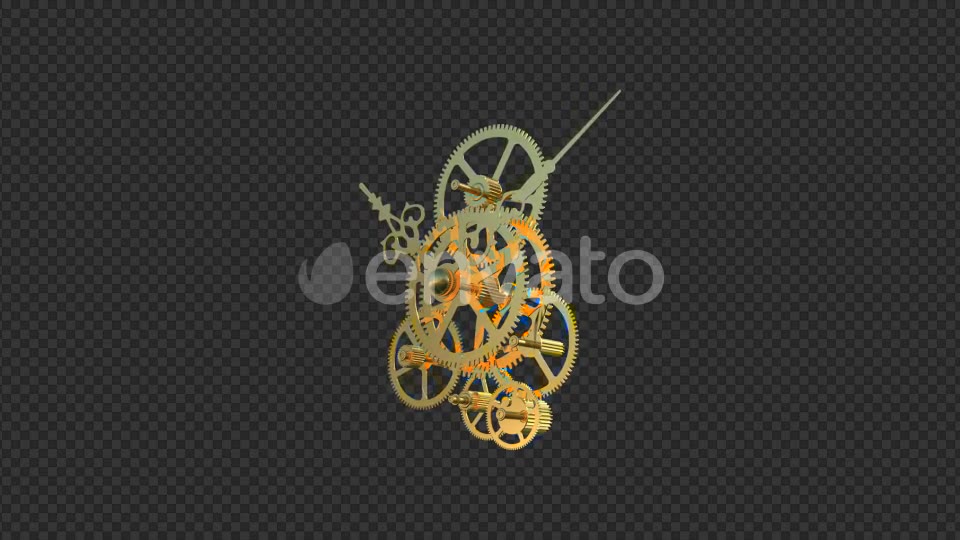 Clock Gears Videohive 21955646 Motion Graphics Image 2