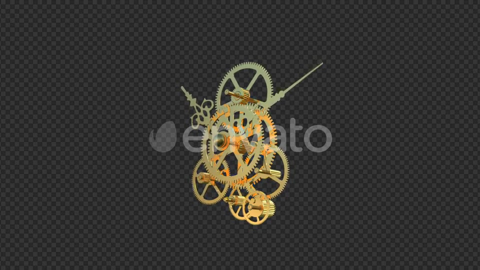 Clock Gears Videohive 21955646 Motion Graphics Image 3