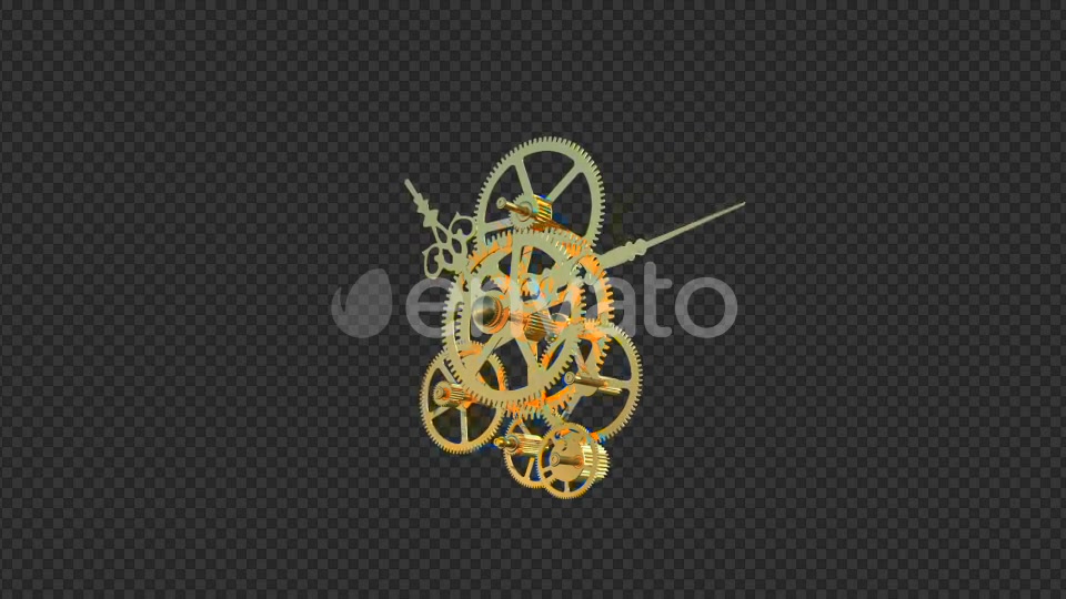 Clock Gears Videohive 21955646 Motion Graphics Image 4
