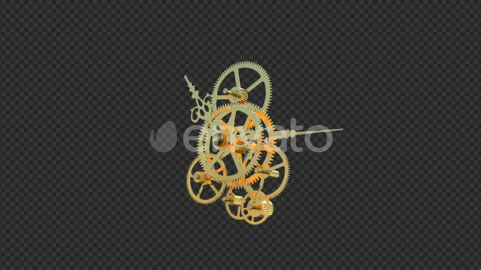 Clock Gears Videohive 21955646 Motion Graphics Image 5