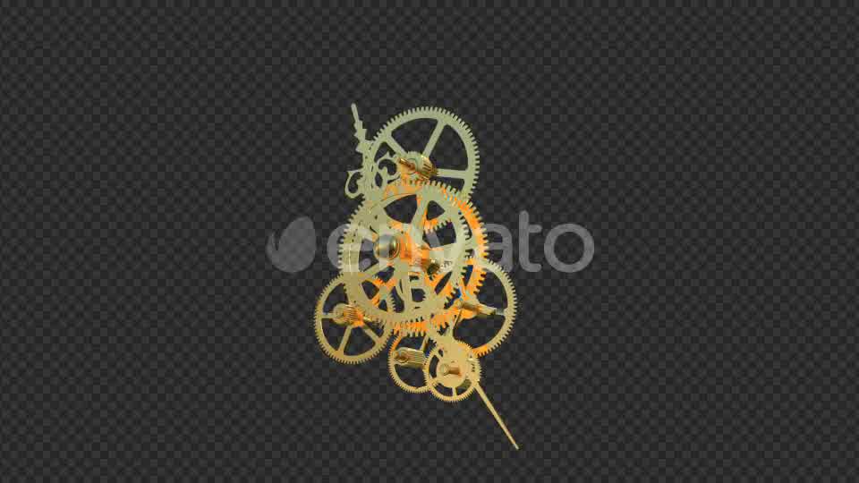 Clock Gears Videohive 21955646 Motion Graphics Image 9