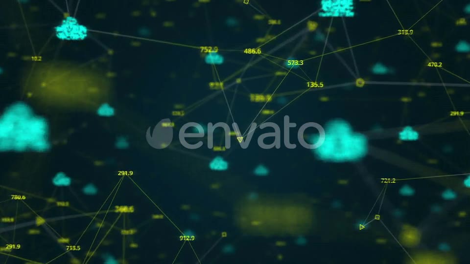 Cloud Network Videohive 22867513 Motion Graphics Image 2