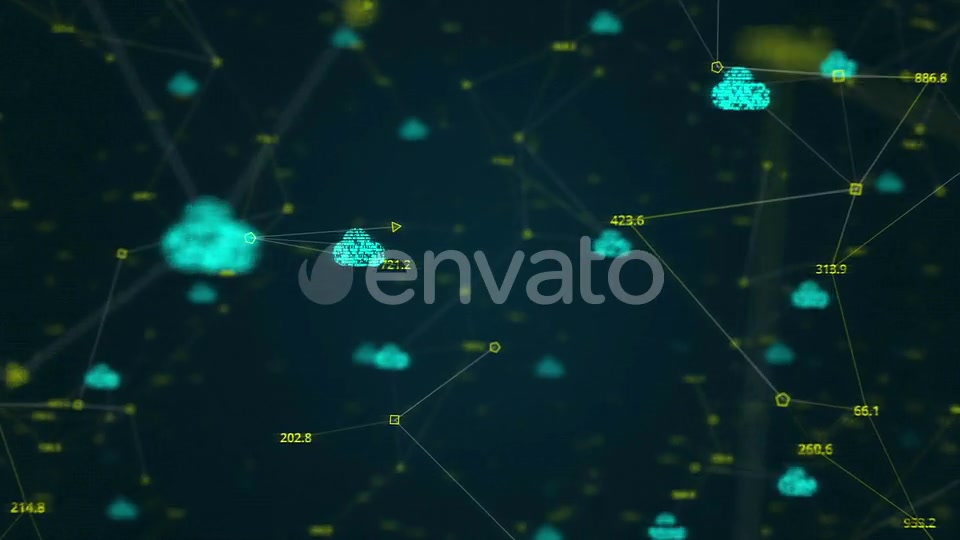 Cloud Network Videohive 22867513 Motion Graphics Image 3