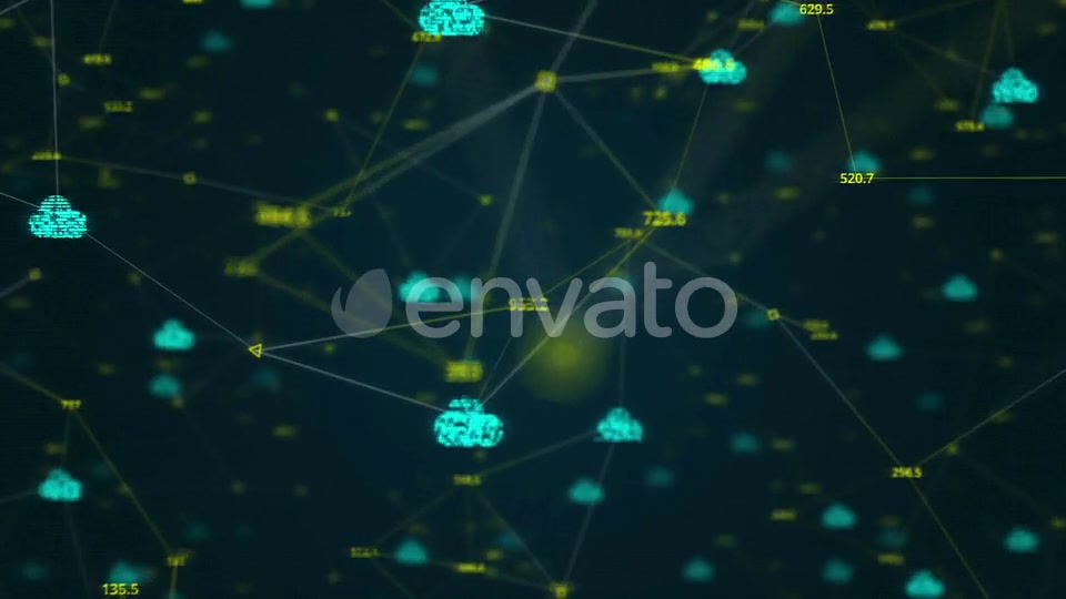 Cloud Network Videohive 22867513 Motion Graphics Image 7