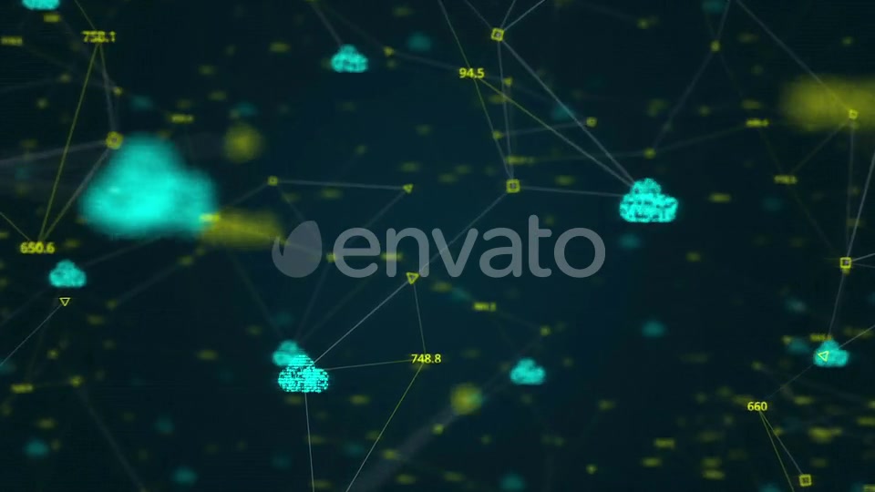 Cloud Network Videohive 22867513 Motion Graphics Image 8