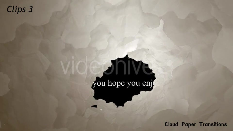 Cloud Paper Videohive 16345810 Motion Graphics Image 9