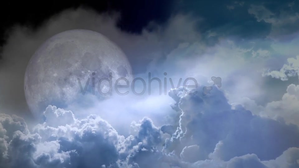 Clouds And The Moon Videohive 8424200 Motion Graphics Image 2