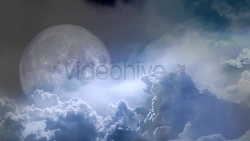 Clouds And The Moon Videohive 8424200 Motion Graphics Image 3