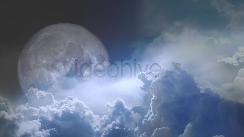 Clouds And The Moon Videohive 8424200 Motion Graphics Image 4