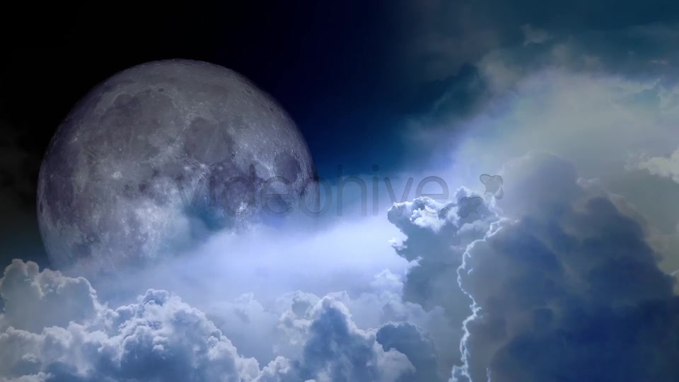 Clouds And The Moon Videohive 8424200 Motion Graphics Image 8