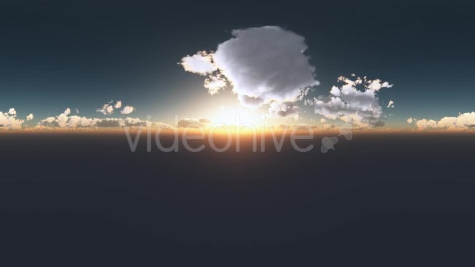 Clouds at Sunset in Virtual Reality Videohive 19990317 Motion Graphics Image 1
