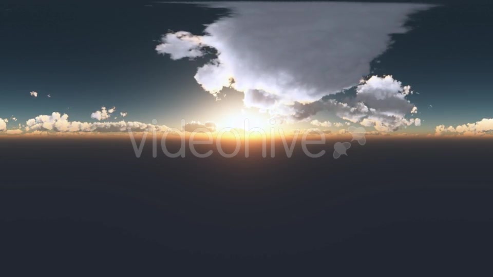 Clouds at Sunset in Virtual Reality Videohive 19990317 Motion Graphics Image 2