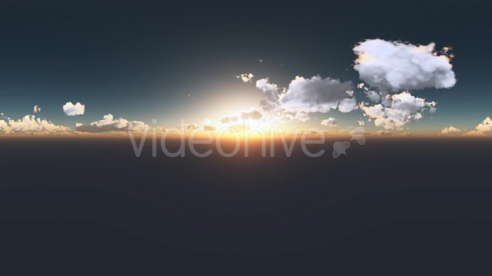Clouds at Sunset in Virtual Reality Videohive 19990317 Motion Graphics Image 4