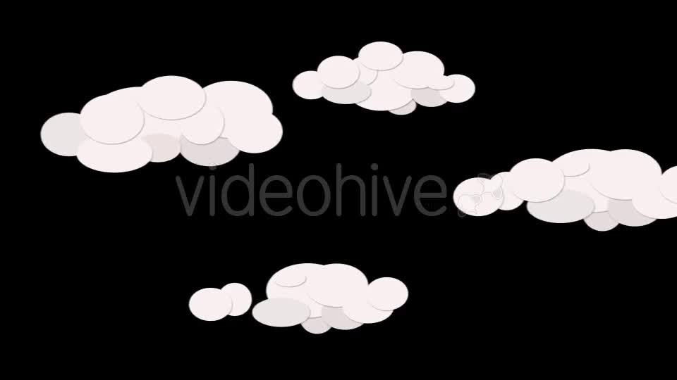 Clouds Cartoon Videohive 15314968 Motion Graphics Image 1