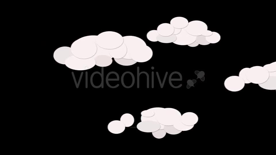 Clouds Cartoon Videohive 15314968 Motion Graphics Image 2