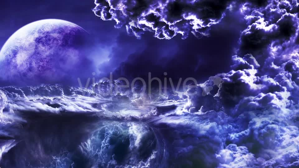 Clouds With Mysterios Planet Videohive 20460106 Motion Graphics Image 10