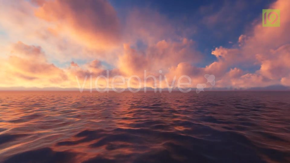 Cloudy Sky Over The Ocean Videohive 19987924 Motion Graphics Image 10