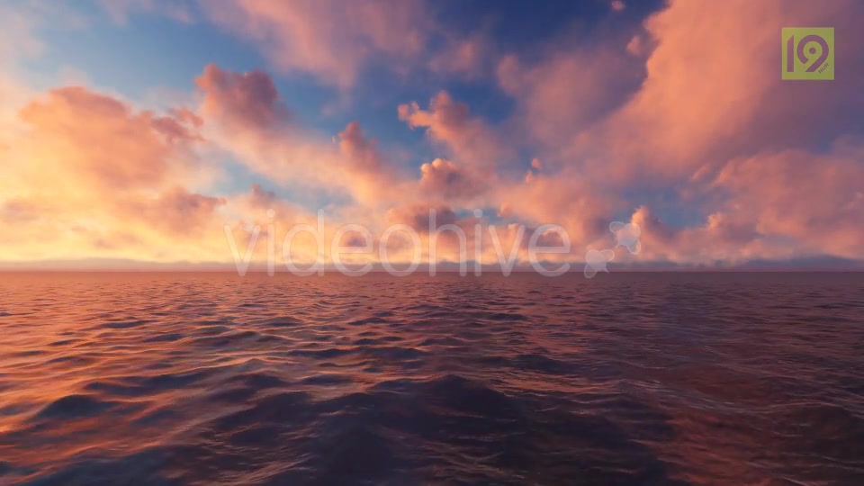 Cloudy Sky Over The Ocean Videohive 19987924 Motion Graphics Image 5
