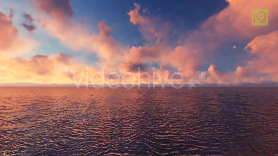 Cloudy Sky Over The Ocean Videohive 19987924 Motion Graphics Image 6