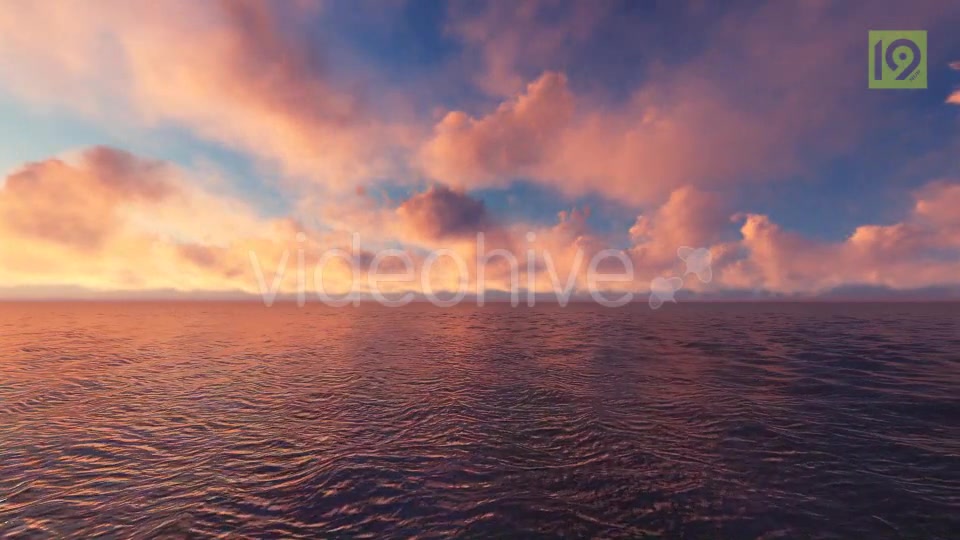 Cloudy Sky Over The Ocean Videohive 19987924 Motion Graphics Image 7