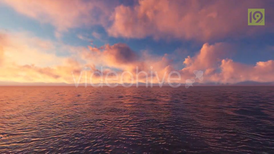 Cloudy Sky Over The Ocean Videohive 19987924 Motion Graphics Image 8