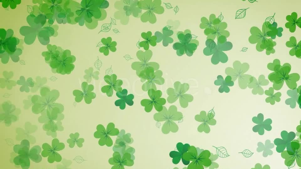 Clover Leaf Background Videohive 15274937 Motion Graphics Image 1