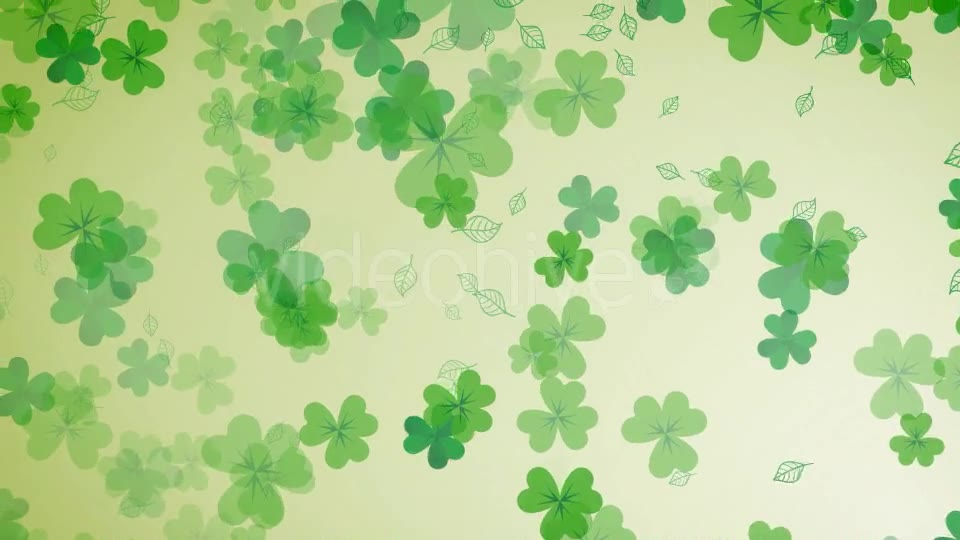 Clover Leaf Background Videohive 15274937 Motion Graphics Image 2