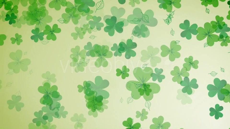 Clover Leaf Background Videohive 15274937 Motion Graphics Image 3