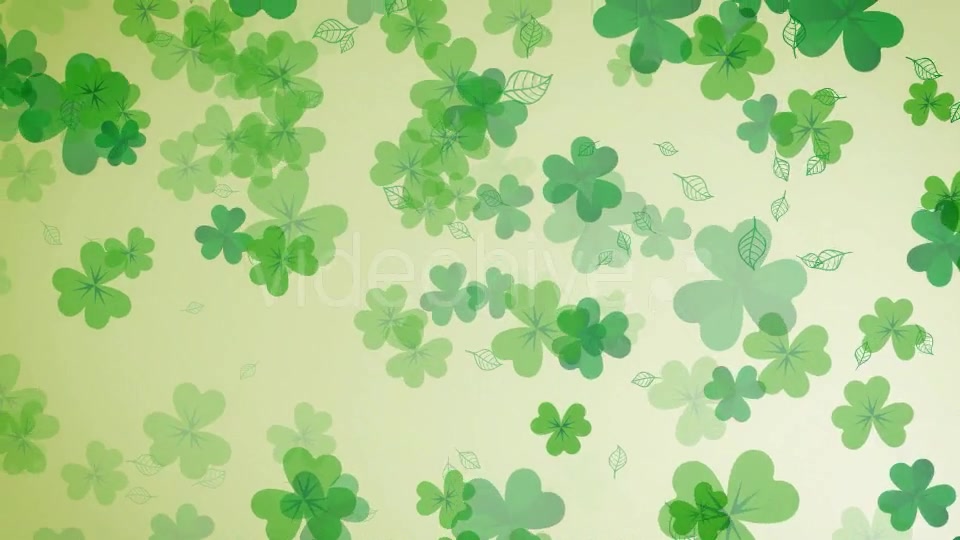 Clover Leaf Background Videohive 15274937 Motion Graphics Image 4