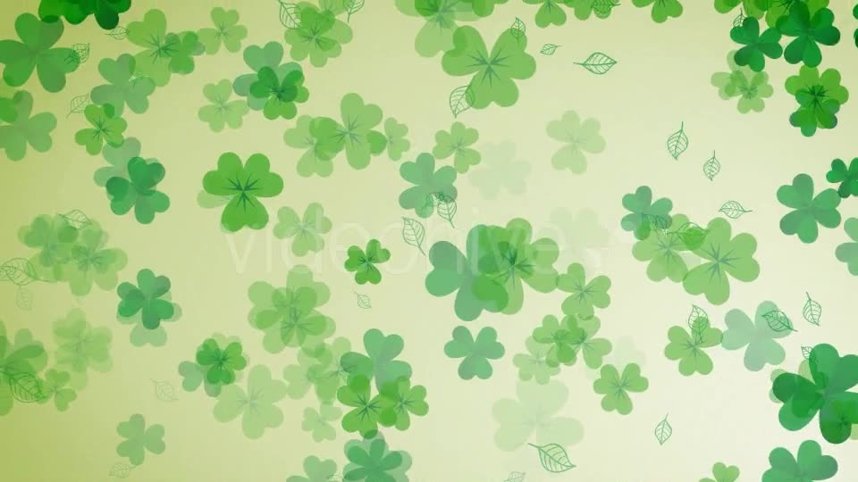 Clover Leaf Background Videohive 15274937 Motion Graphics Image 8