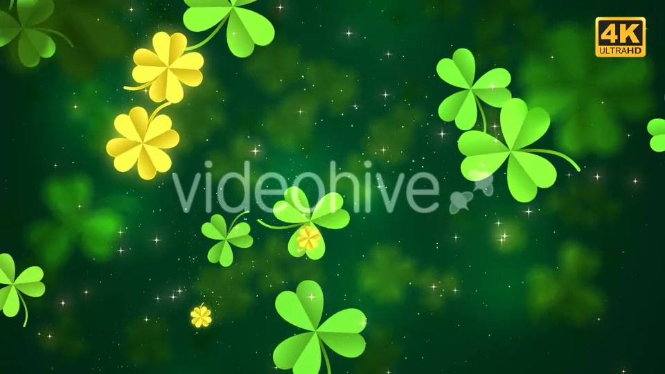 Clover Leaves Background Videohive 21420989 Motion Graphics Image 6