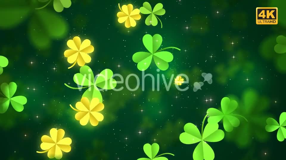 Clover Leaves Background Videohive 21420989 Motion Graphics Image 8