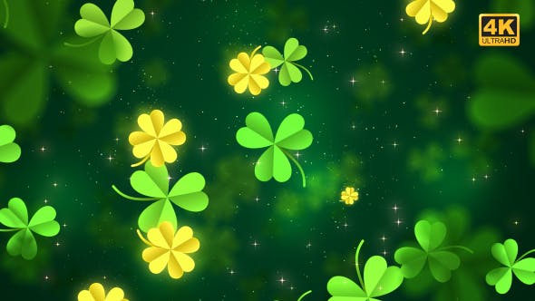 Clover Leaves Background - Download Videohive 21420989