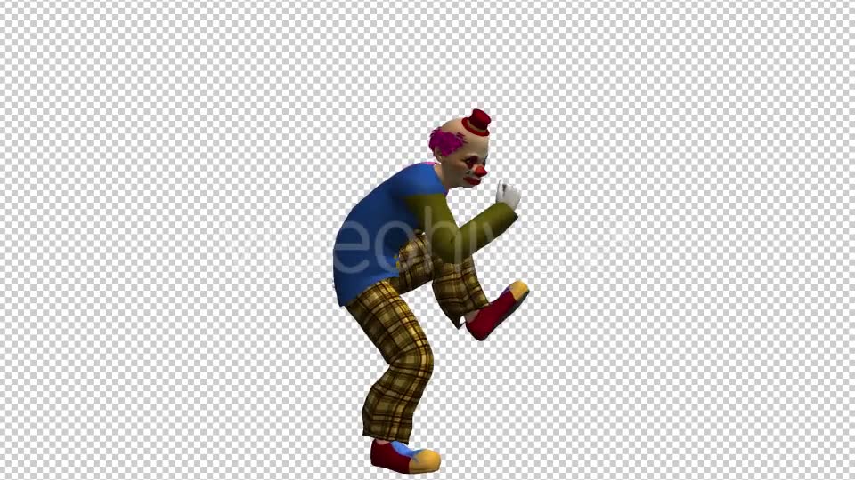Clown Dance 4 Videohive 20663280 Motion Graphics Image 2