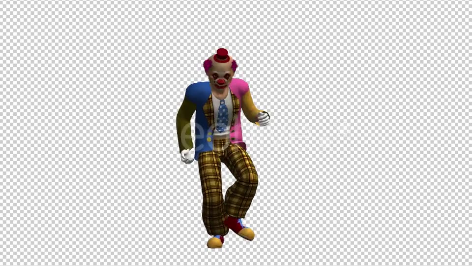 Clown Dance 4 Videohive 20663280 Motion Graphics Image 3