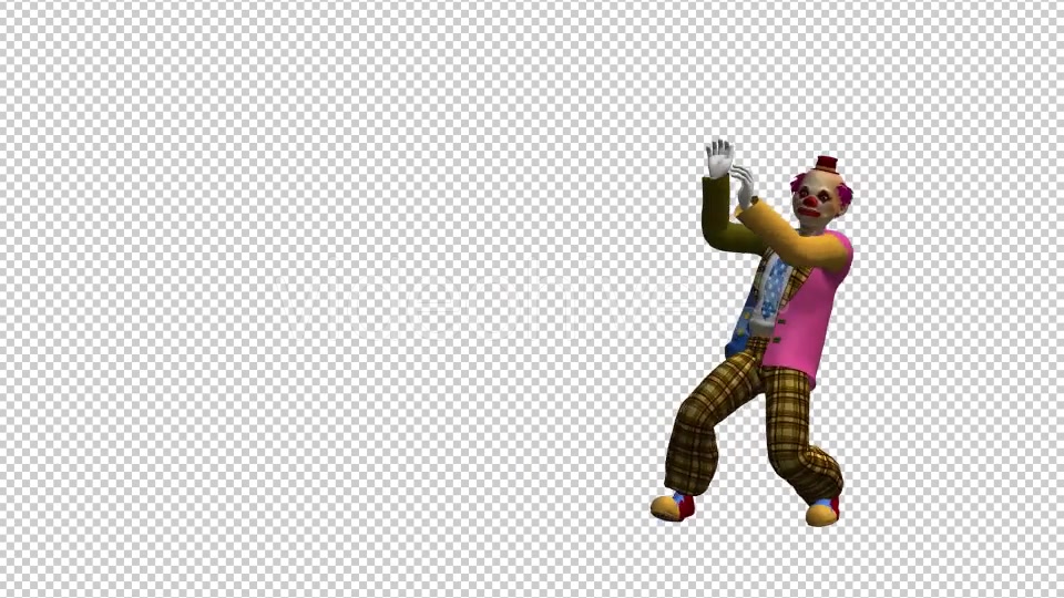 Clown Dance 5 Videohive 20663288 Motion Graphics Image 3