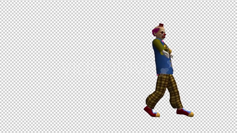 Clown Dance 5 Videohive 20663288 Motion Graphics Image 4