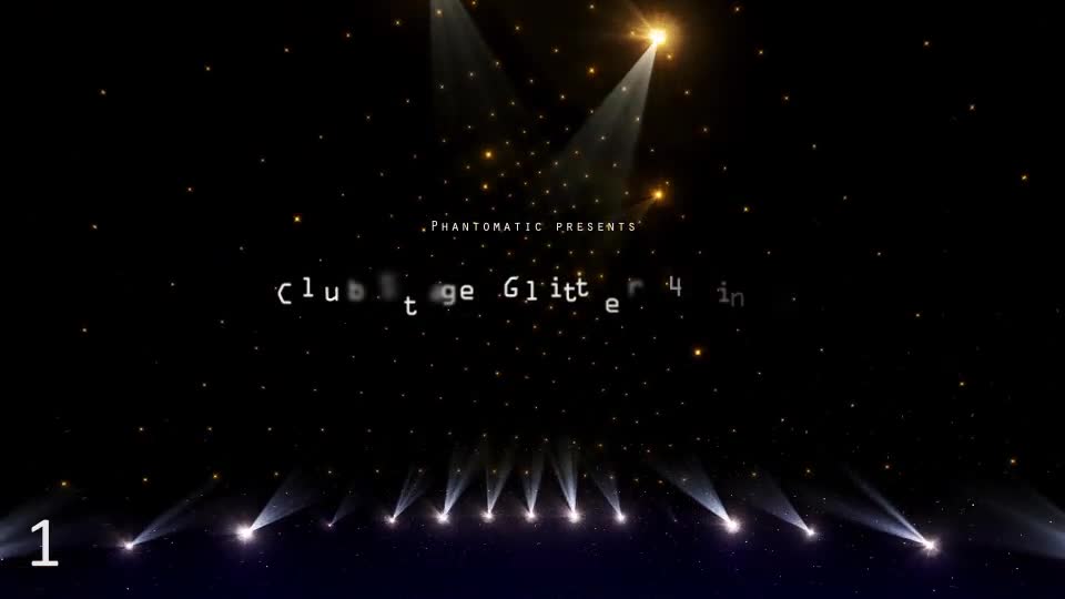 Club Stage Glitter Pack 5 Videohive 15652657 Motion Graphics Image 1