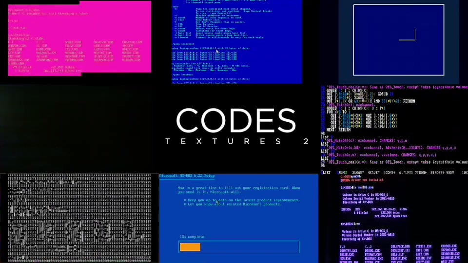 Codes Textures 2 Videohive 20420748 Motion Graphics Image 11