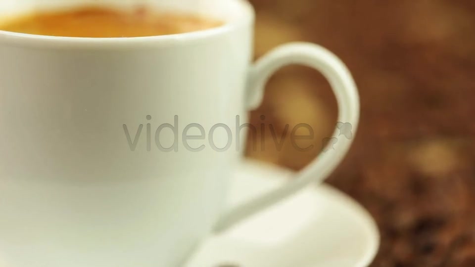 Coffee Beans and Cup with Steam  Videohive 7070511 Stock Footage Image 6