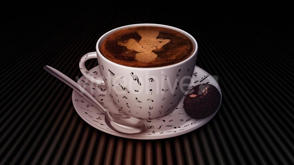 Coffee Cup With Violin Player Videohive 17964994 Motion Graphics Image 10