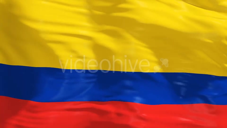 Colombia Flag 4K Videohive 20282942 Motion Graphics Image 4