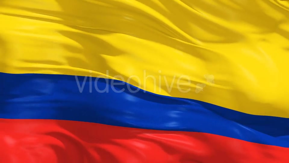 Colombia Flag 4K Videohive 20282942 Motion Graphics Image 8