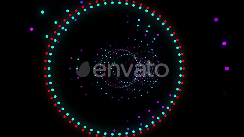 Color Led Tunnel 4K Videohive 22751539 Motion Graphics Image 2