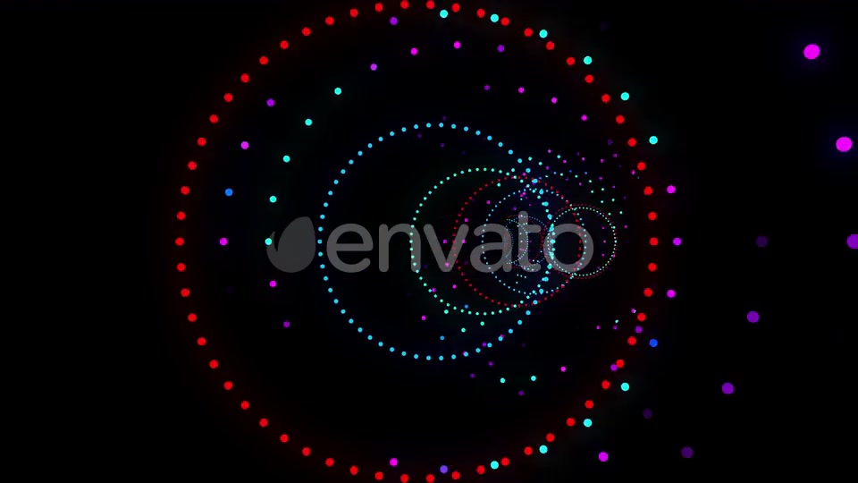 Color Led Tunnel 4K Videohive 22751539 Motion Graphics Image 5