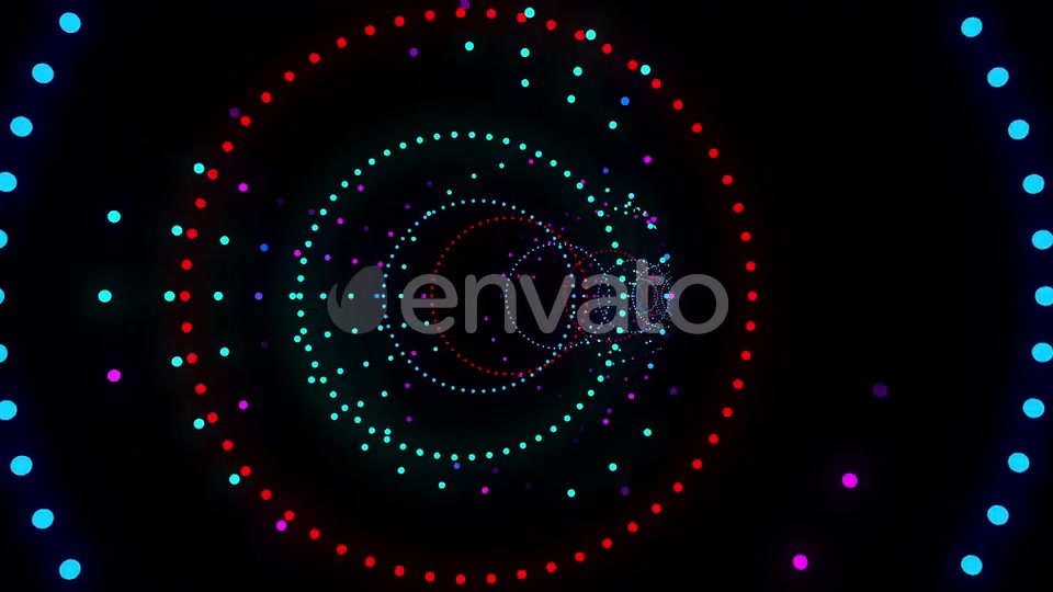 Color Led Tunnel 4K Videohive 22751539 Motion Graphics Image 8