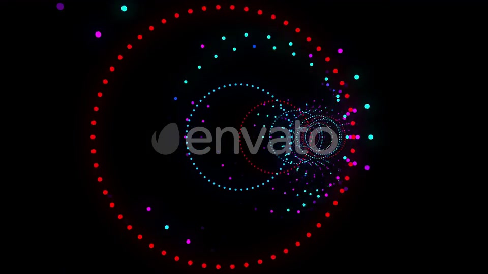Color Led Tunnel 4K Videohive 22751539 Motion Graphics Image 9