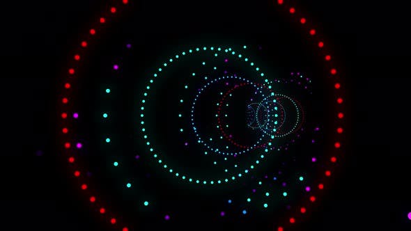 Color Led Tunnel 4K - Videohive Download 22751539