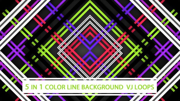 Color Line Background - 21871594 Videohive Download